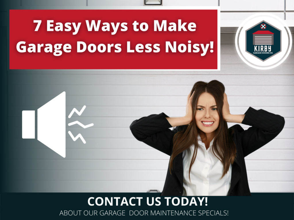 7 Easy Ways to Make Garage Doors Less Noisy