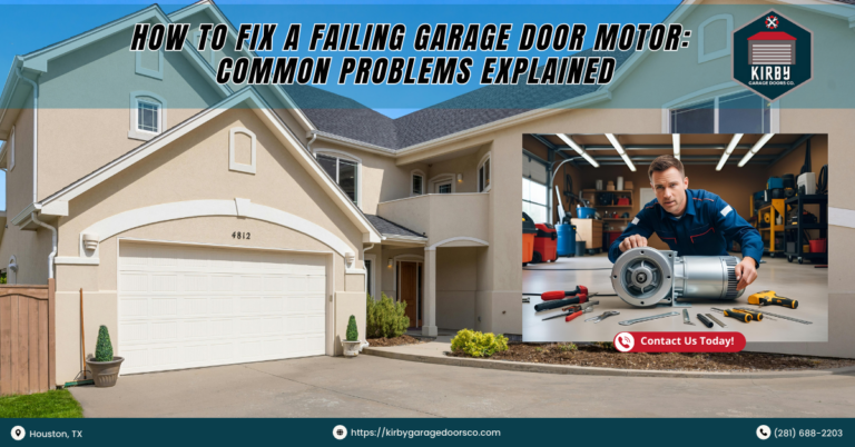Failing Garage Door Motor