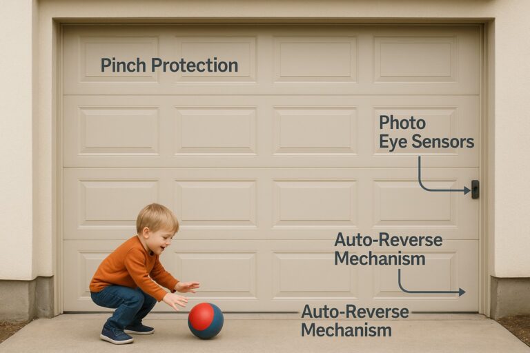 child safety for Residential garage door installation