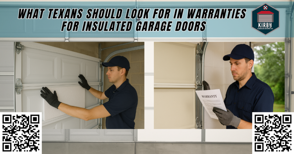 What Texans Should Look for in Warranties for Insulated Garage Doors - Kirby Garage Doors Co.