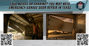 Loud Noises or Shaking? You May Need Emergency Garage Door Repair in Texas - Kirby Garage Doors Co.