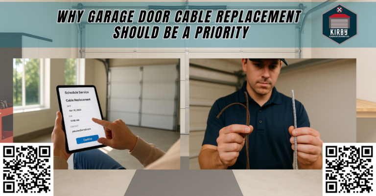 Why Garage Door Cable Replacement Should Be a Priority - Kirby Garage Doors Co.
