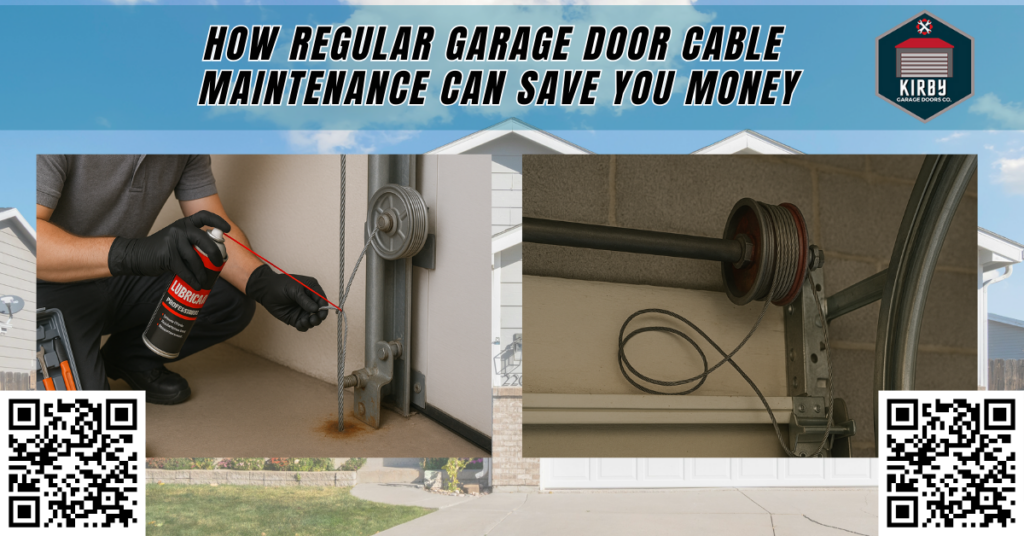 How Regular Garage Door Cable Maintenance Can Save You Money