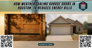 How Weather Sealing Garage Doors in Houston, TX, Reduces Energy Bills - Kirby Garage Doors Co.