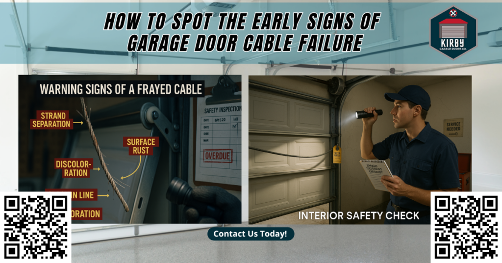 How to Spot the Early Signs of Garage Door Cable Failure