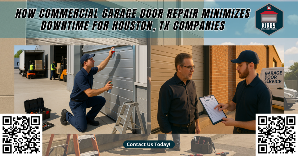 How Commercial Garage Door Repair Minimizes Downtime for Houston, TX Companies