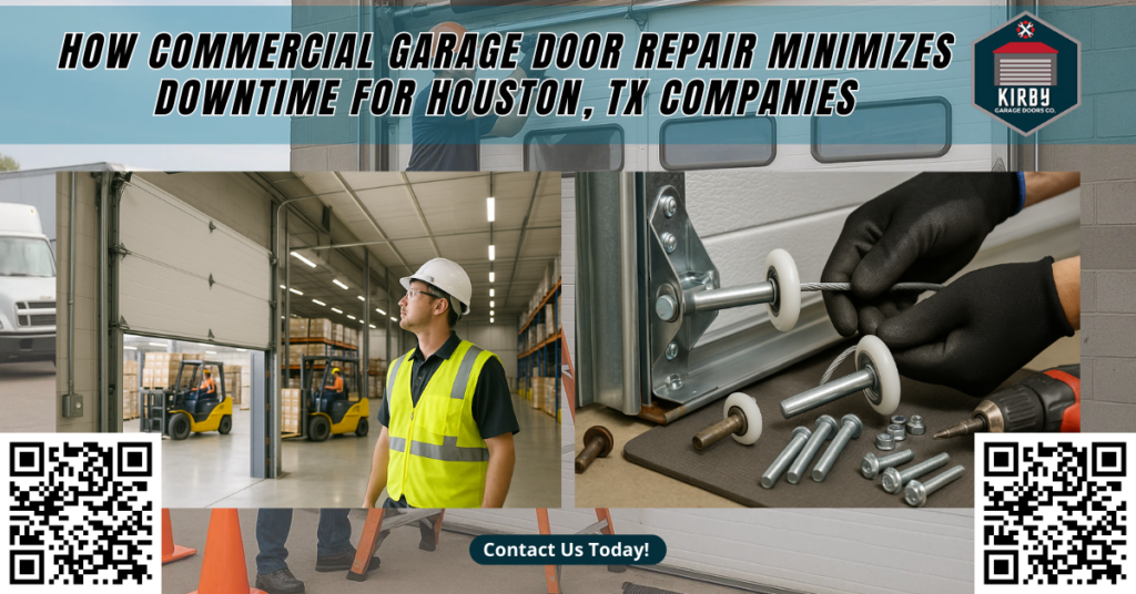 How Commercial Garage Door Repair Minimizes Downtime for Houston, TX Companies - Kirby Garage Doors Co.