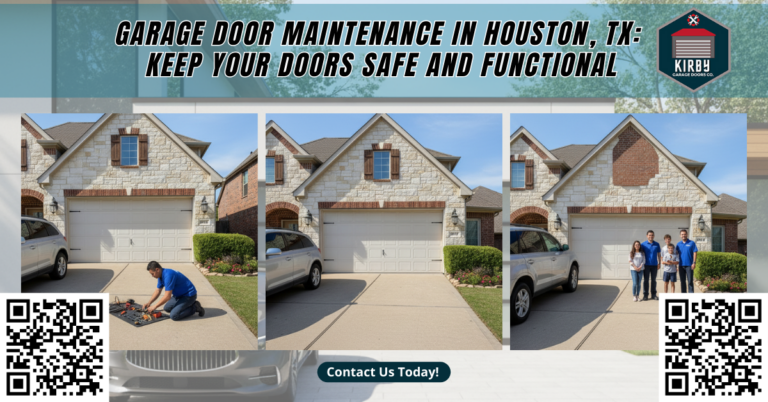 Garage Door Maintenance in Houston, TX: Keep Your Doors Safe and Functional - Kirby Garage Doors Co.