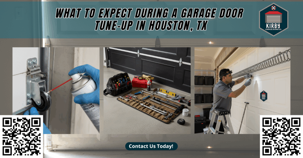 What to Expect During a Garage Door Tune-Up in Houston, TX - Kirby Garage Doors Co.